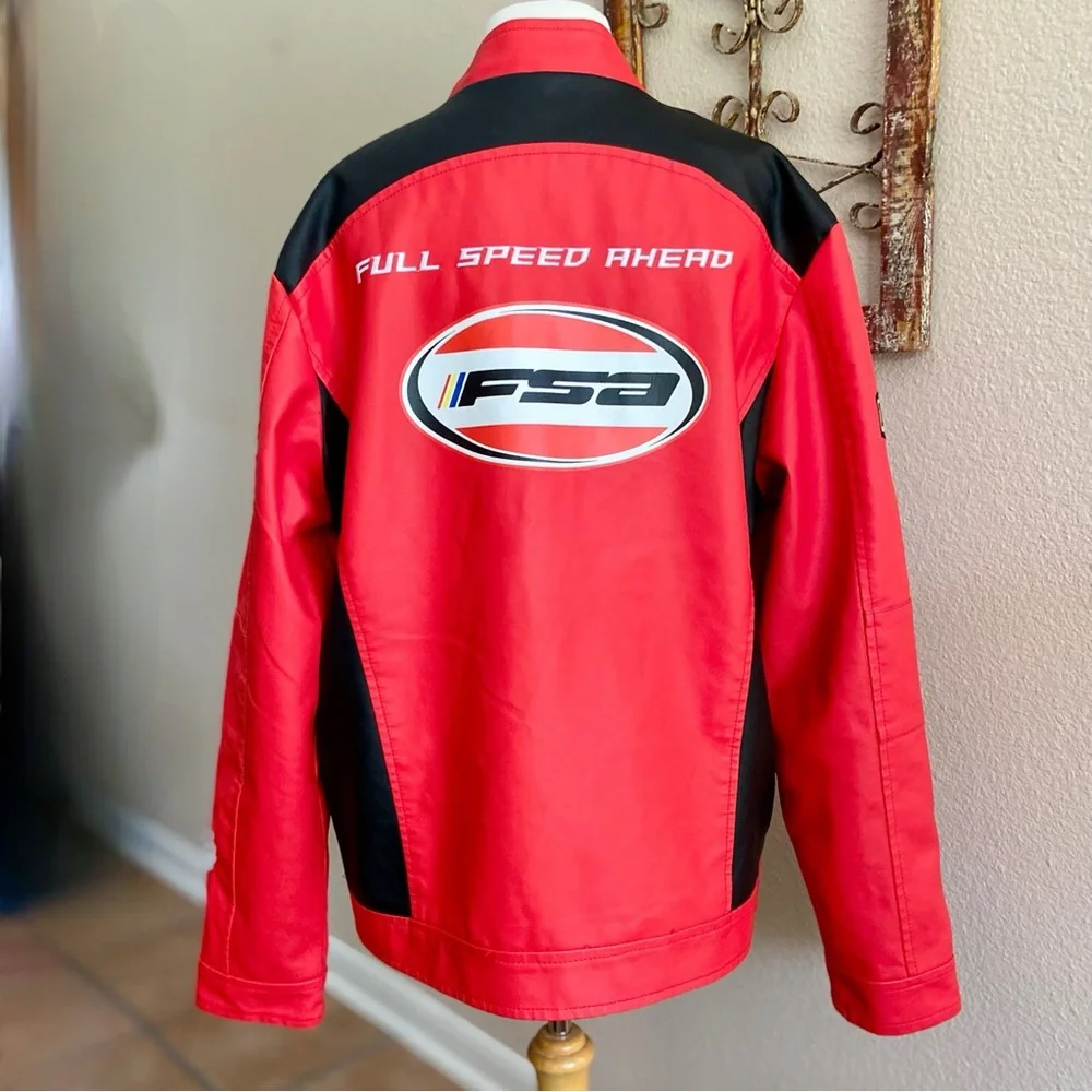 NWT - Racing Jacket by Refinery Republic
FULL SPEED AHEAD - Very Rare - Red - L - Picture 4 of 10